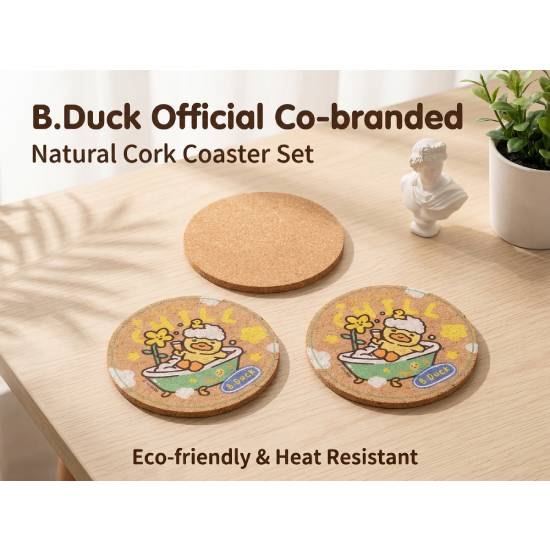 Custom Full Color UV Printed Cork Coaster, Heat Resistant Drink Coaster Wholesale OEM ODM for Promotional Gift & Table Decor