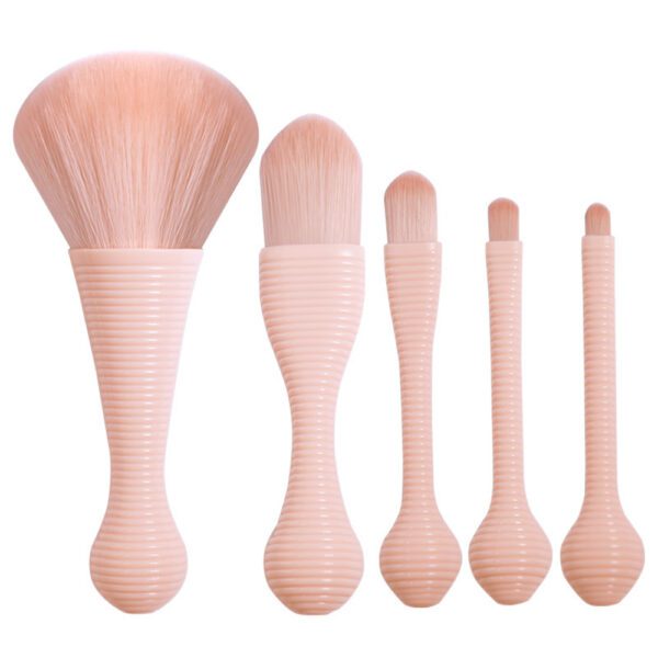 A 5in1 Makeup Cosmetic Brush Set on a white background.