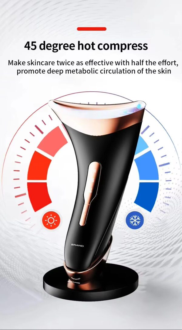 EMS Vibration Neck Lift Device Skin Beauty Tools Instrument Facial Machine Face Massager - Image 3