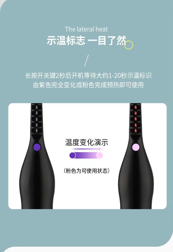 Electric Eyelash Curler Heating Lasting Shape Intelligent Temperature Control Portable Eyelash Curling - Image 7