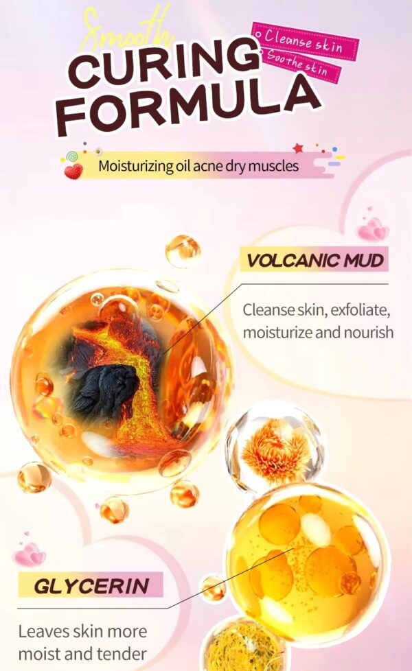 Heart-shaped Bath Bombs Balls - 6-Piece Set Body Cleansing Bath Bombs - Image 8