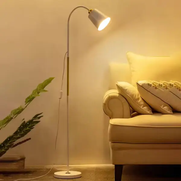 Floor Lamp Living Room Lamp Simple Modern Nordic Style Bedroom Study Room Eye protection Sofa Floor Lamp - Image 2