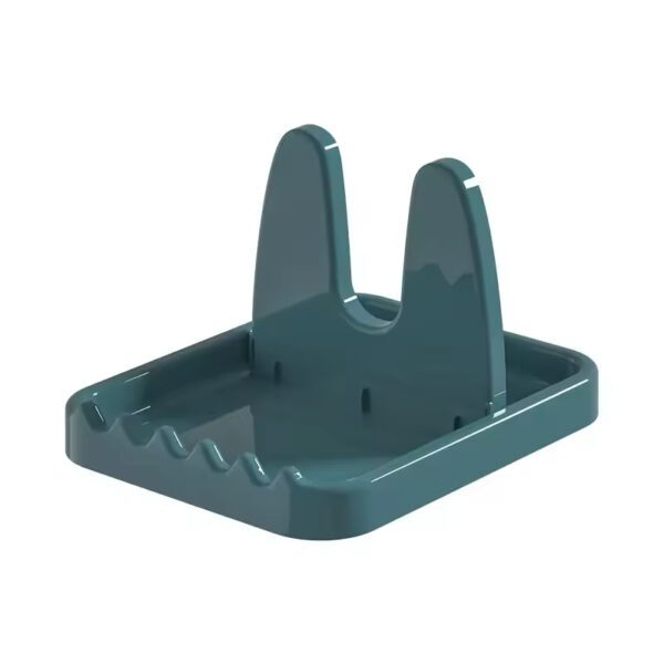 Folding Kitchen Organizer for Spatula Rack Spoon Holder Stand Spoon Pot Lid Holder Plastic Spoon Rest - Image 7