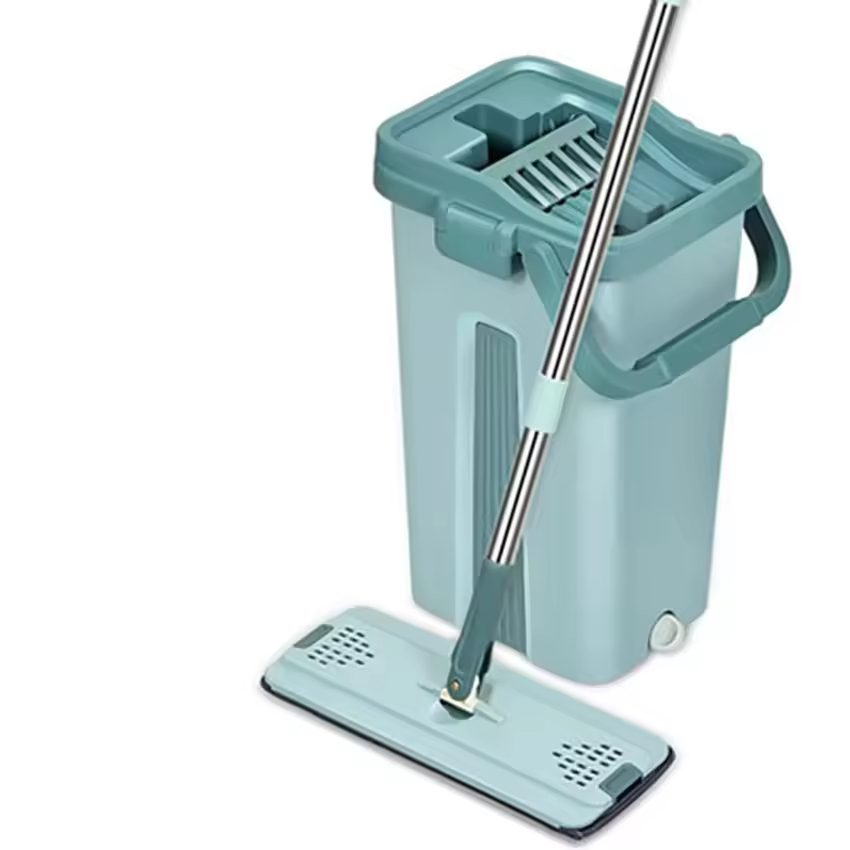 Cleaning Tool High Quality Dry and Wet Mop Household Flat Mop and Bucket Set - Image 2