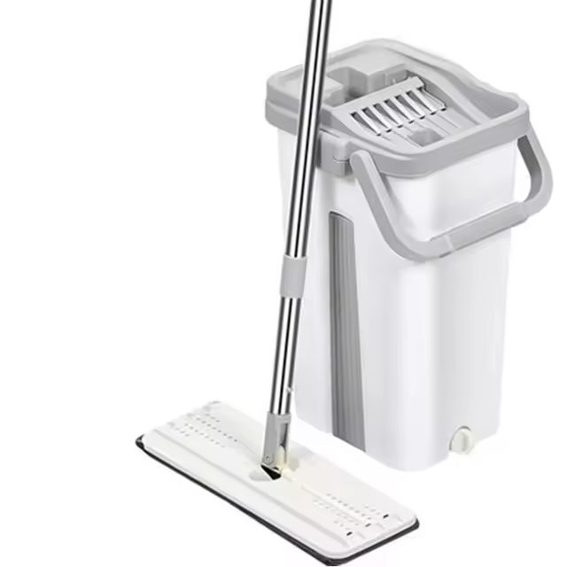 Cleaning Tool High Quality Dry and Wet Mop Household Flat Mop and Bucket Set - Image 3