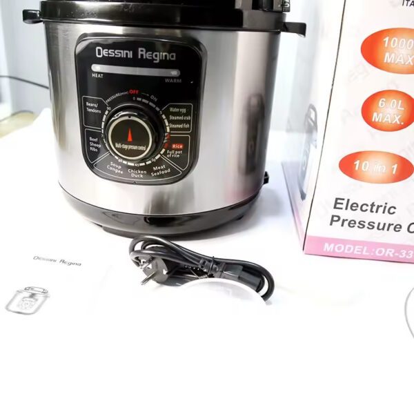 6L Multi-use Pressure Cooker Hotel Pressure Cooker Aluminum Outdoor Household Stainless Steel Pressure Cooker - Image 3
