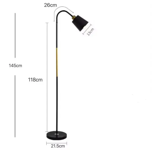 Floor Lamp Living Room Lamp Simple Modern Nordic Style Bedroom Study Room Eye protection Sofa Floor Lamp - Image 5
