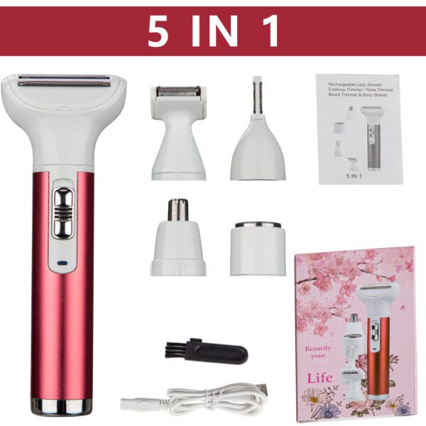 Personal Groomer Bikini Shaver Hair Remover Shaving Smooth Electric Shaver for Women for Intimate Ladies - Image 3