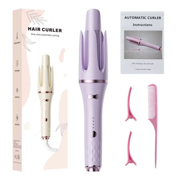 Fully Automatic Hair Curling Iron 32mm Negative Ion Hair Curling Device Large Wave Hair Curling Device - Image 4