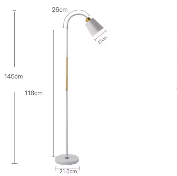 Floor Lamp Living Room Lamp Simple Modern Nordic Style Bedroom Study Room Eye protection Sofa Floor Lamp - Image 4
