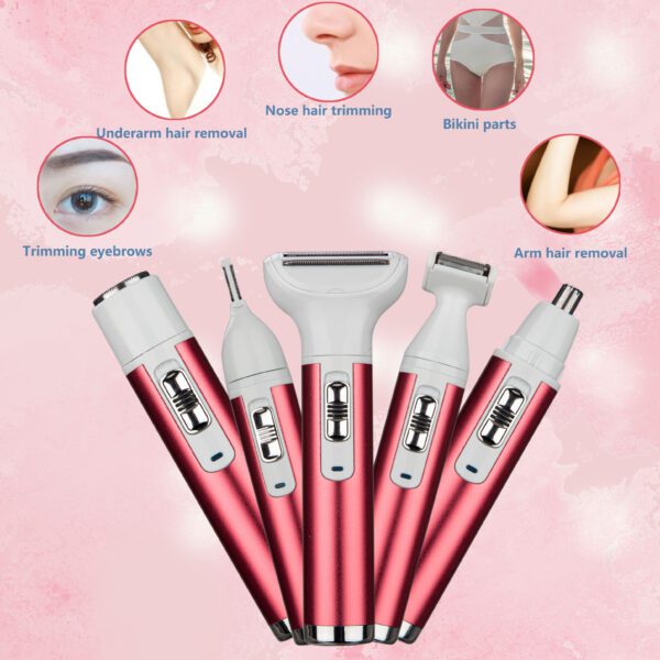 Personal Groomer Bikini Shaver Hair Remover Shaving Smooth Electric Shaver for Women for Intimate Ladies - Image 4