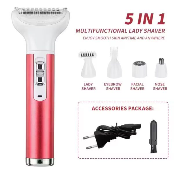 Personal Groomer Bikini Shaver Hair Remover Shaving Smooth Electric Shaver for Women for Intimate Ladies - Image 6