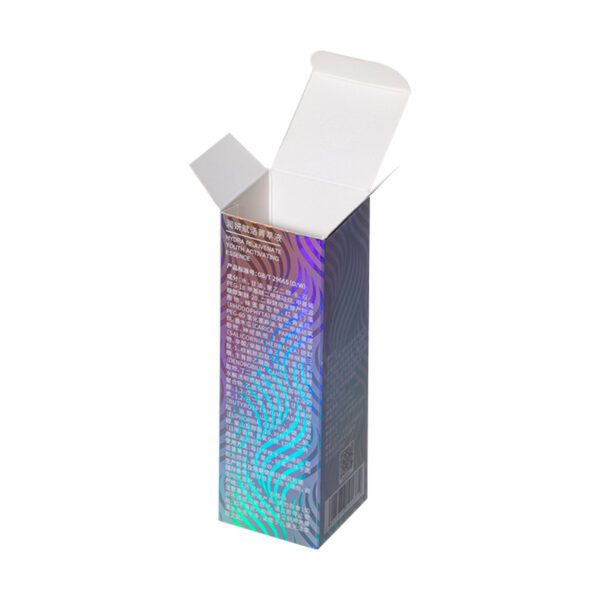 Laser UV hot stamping craft carton lotion bottle outer packaging customization Craft cosmetics packaging box customization - Image 4