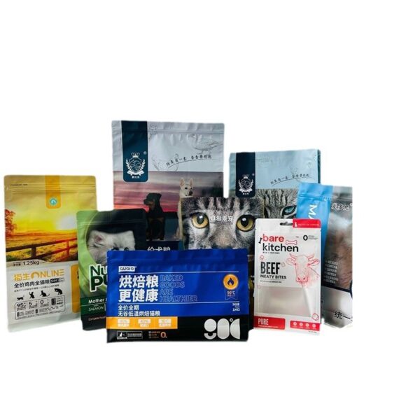 Custom Packaging Bags, Self-Standing Self-Sealing Bags, Medium Sealing Foil Bags, Special-shaped Bags, Octagon Seal Zipper Bags, Design and Printing