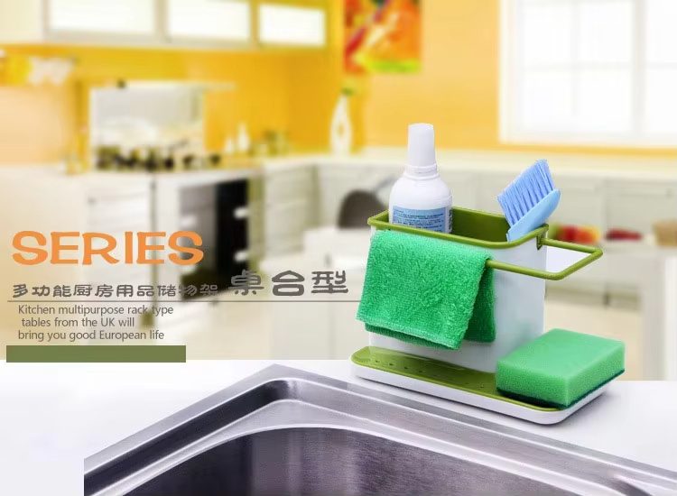 Kitchen Sink Utensils Holders Drainer Storage Shelf Sponge Holder Draining Sink Box Kitchen Tool - Image 10