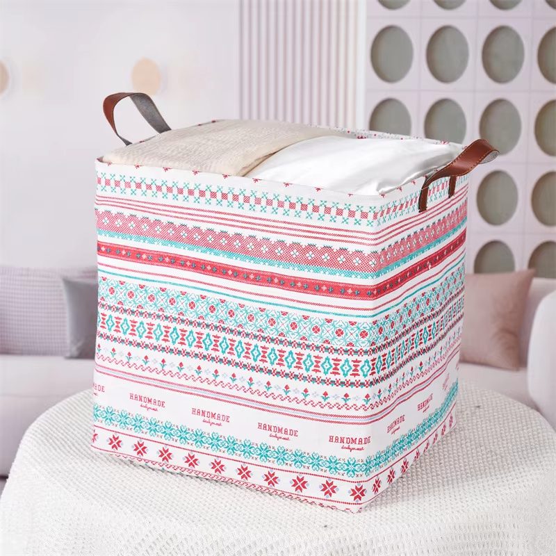 Wholesale Cloth Storage Organizer Box Foldable Fabric Storage Bins for Home Closet Toys Laundry Durable Organizing Baskets - Image 11