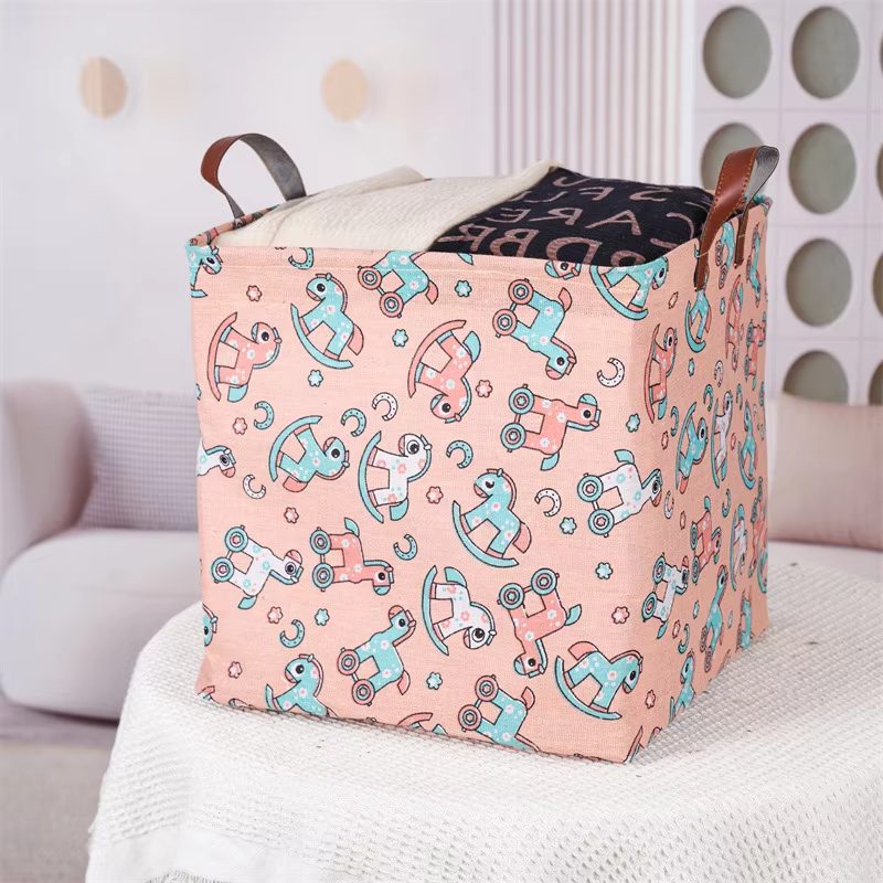 Wholesale Cloth Storage Organizer Box Foldable Fabric Storage Bins for Home Closet Toys Laundry Durable Organizing Baskets - Image 7