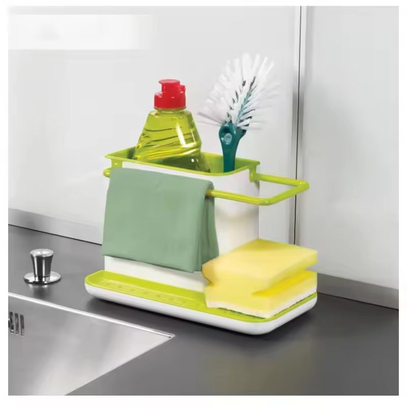 Kitchen Sink Utensils Holders Drainer Storage Shelf Sponge Holder Draining Sink Box Kitchen Tool - Image 6
