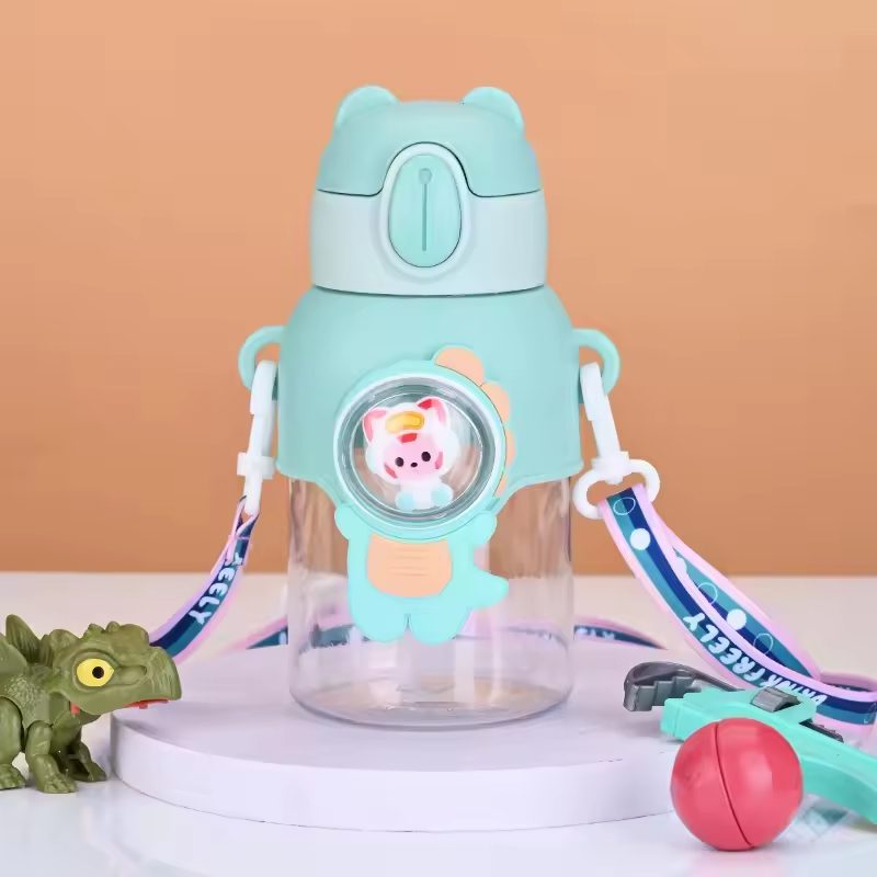 Hot Selling Cartoon Water Bottle for Kids Food Grade Plastic Children Water Bottle - Image 2
