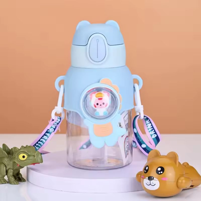 Hot Selling Cartoon Water Bottle for Kids Food Grade Plastic Children Water Bottle - Image 3