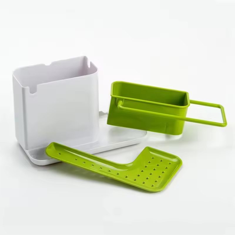 Kitchen Sink Utensils Holders Drainer Storage Shelf Sponge Holder Draining Sink Box Kitchen Tool - Image 3