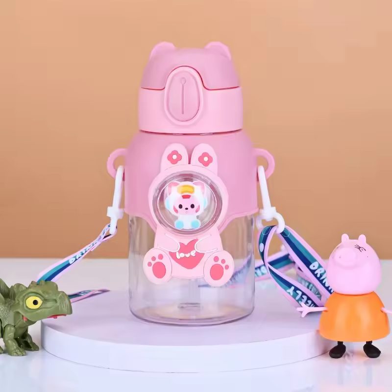 Hot Selling Cartoon Water Bottle for Kids Food Grade Plastic Children Water Bottle - Image 4