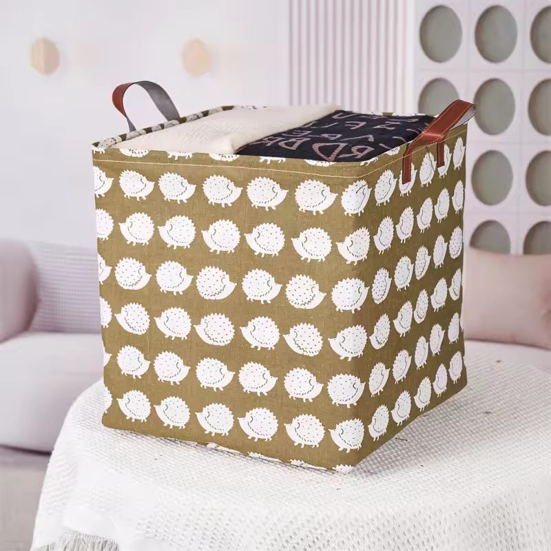 Wholesale Cloth Storage Organizer Box Foldable Fabric Storage Bins for Home Closet Toys Laundry Durable Organizing Baskets - Image 3