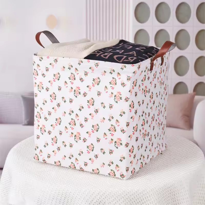 Wholesale Cloth Storage Organizer Box Foldable Fabric Storage Bins for Home Closet Toys Laundry Durable Organizing Baskets - Image 2
